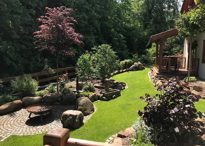 Luxus Ferienhaeuser Zum Ilsetal Mit Kamin & Sauna In Im Harz *