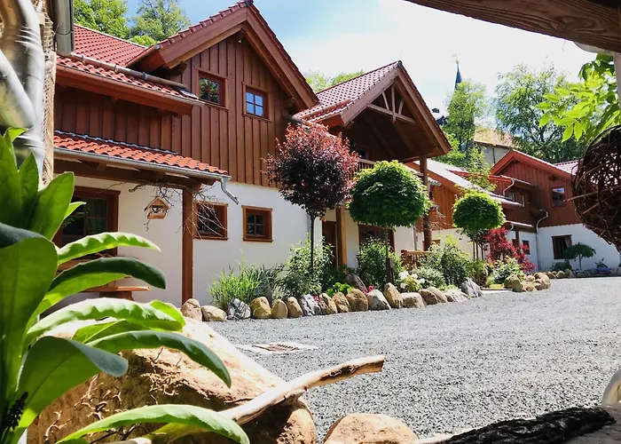 Dağ evi Luxus Ferienhaeuser Zum Ilsetal Mit Kamin & Sauna In Im Harz *