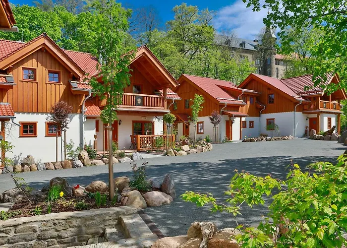 Luxus Ferienhaeuser Zum Ilsetal Mit Kamin & Sauna In Im Harz Chalet Ilsenburg