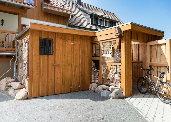 Luxus Ferienhaeuser Zum Ilsetal Mit Kamin & Sauna In Im Harz Dağ evi Ilsenburg